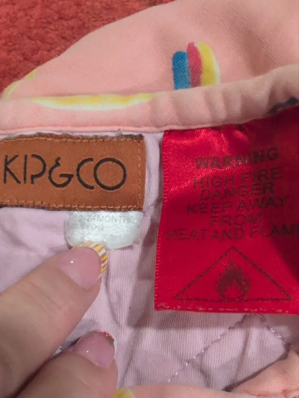 Kip & Co Pink Rainbow Sleep Sack